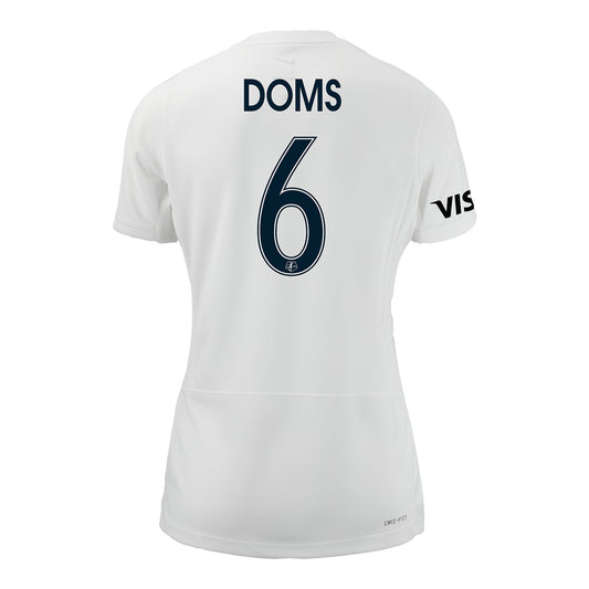 Women's Bay FC Maya Doms Primary Jersey - Back View
