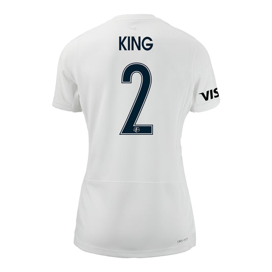 Women's Bay FC Savy King Primary Jersey - Back View
