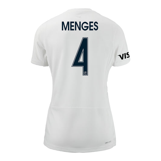 Women's Bay FC Emily Menges Primary Jersey - Back View