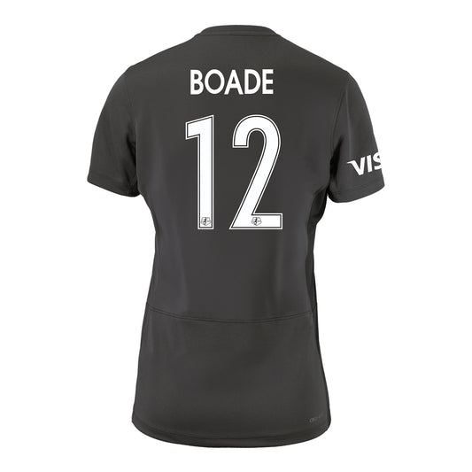 Women's Bay FC Tess Boade Secondary Jersey - Back View