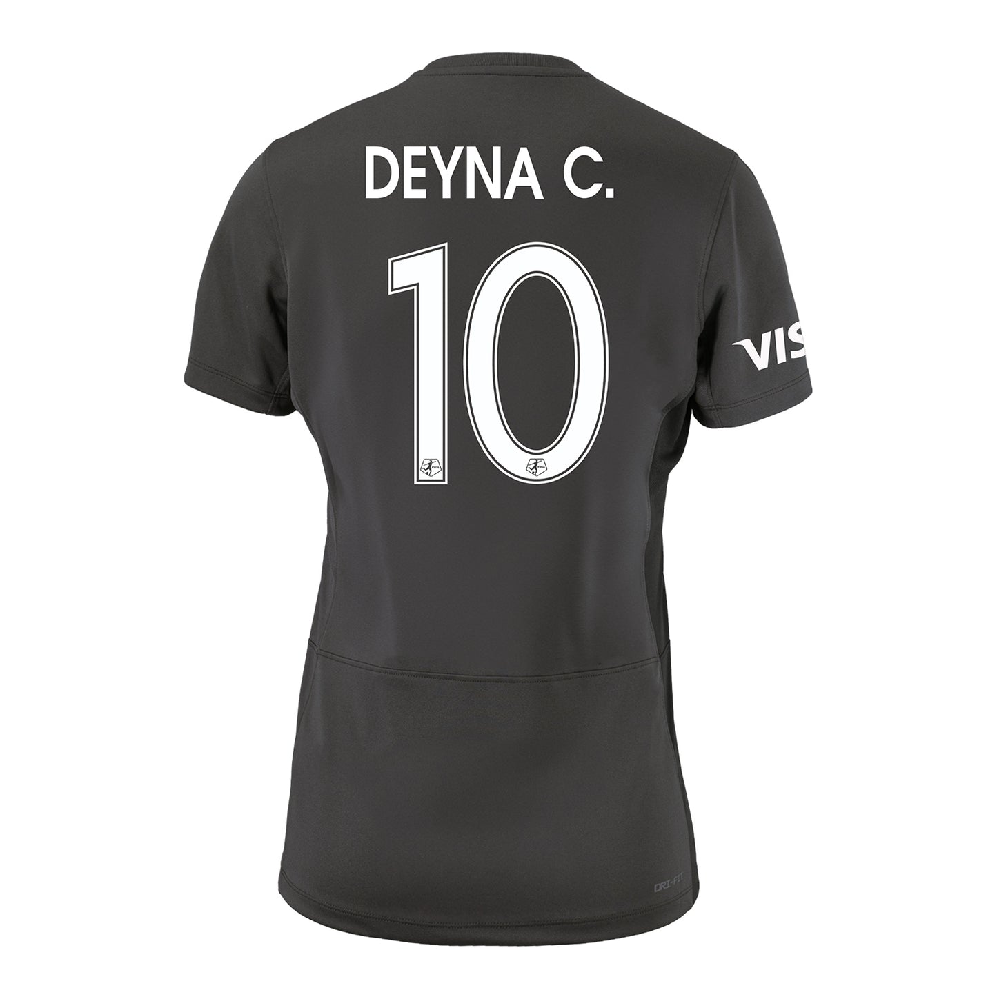 Women's Bay FC Deyna Castellanos Secondary Jersey - Back View