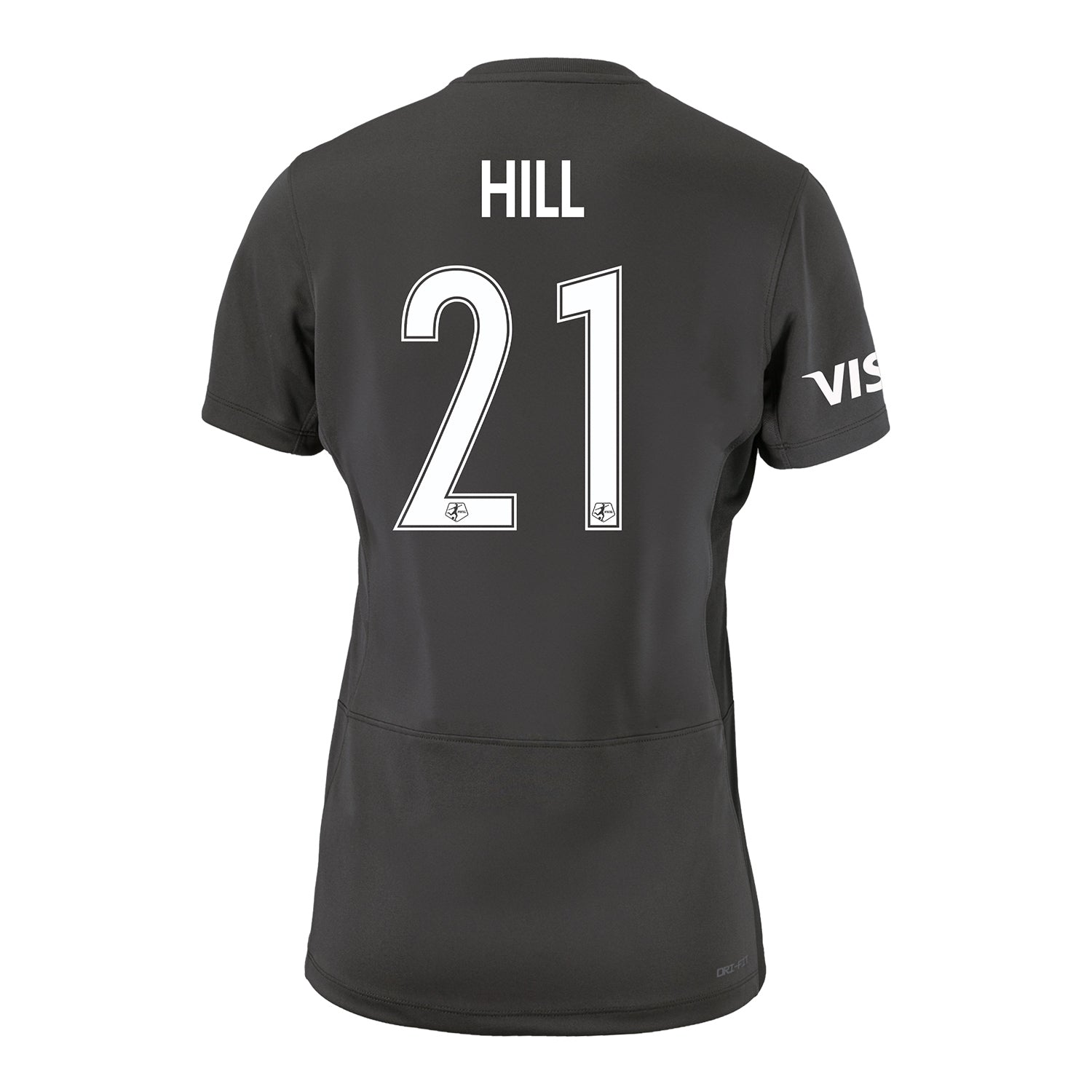 Women's Bay FC Rachel Hill Secondary Jersey - Back View