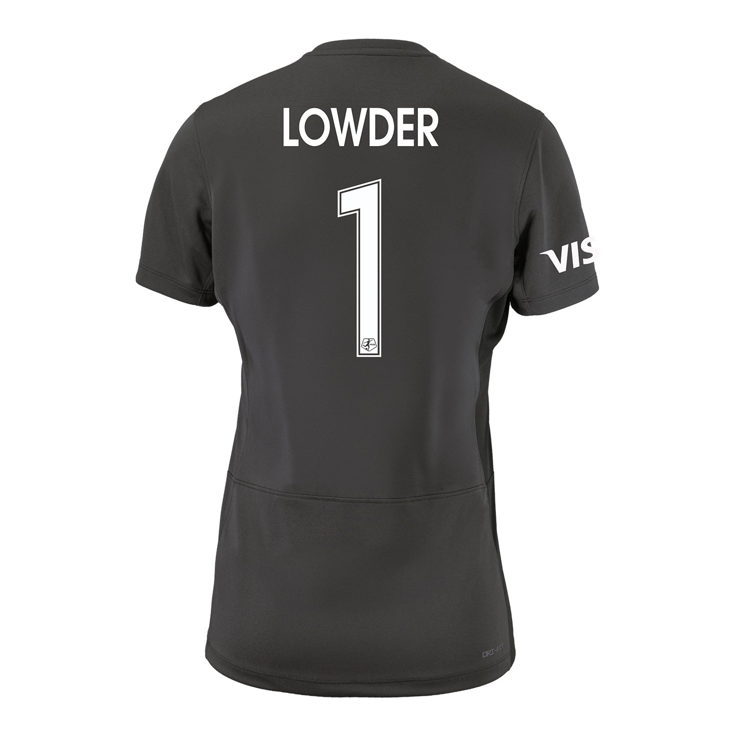 Women's Bay FC Melissa Lowder Secondary Jersey - Back View