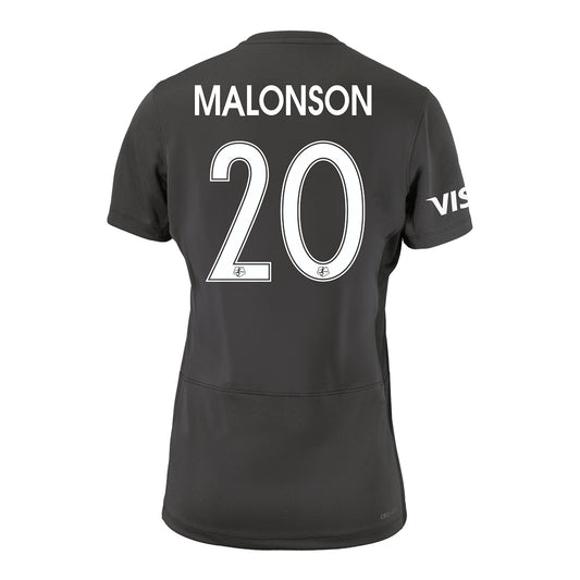 Women's Bay FC Alyssa Malonson Secondary Jersey - Back View