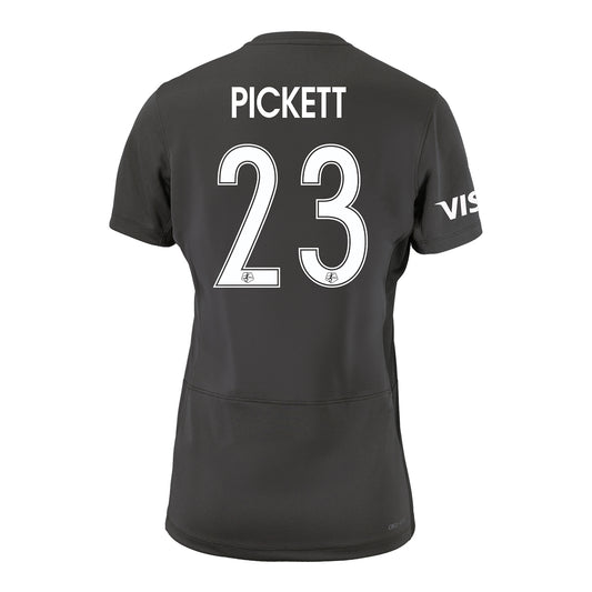 Women's Bay FC Kiki Pickett Secondary Jersey - Back View