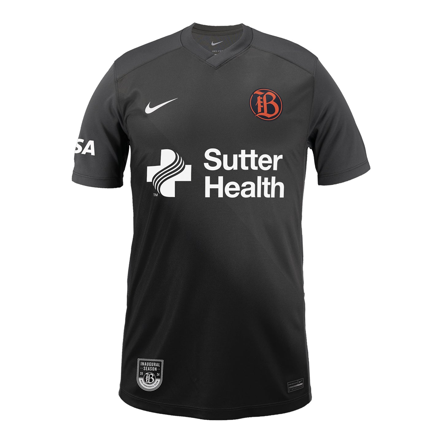 Unisex Bay FC Personalized Secondary Jersey - Front View