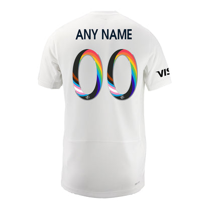 Youth Bay FC Personalized Pride Primary Jersey - Back View