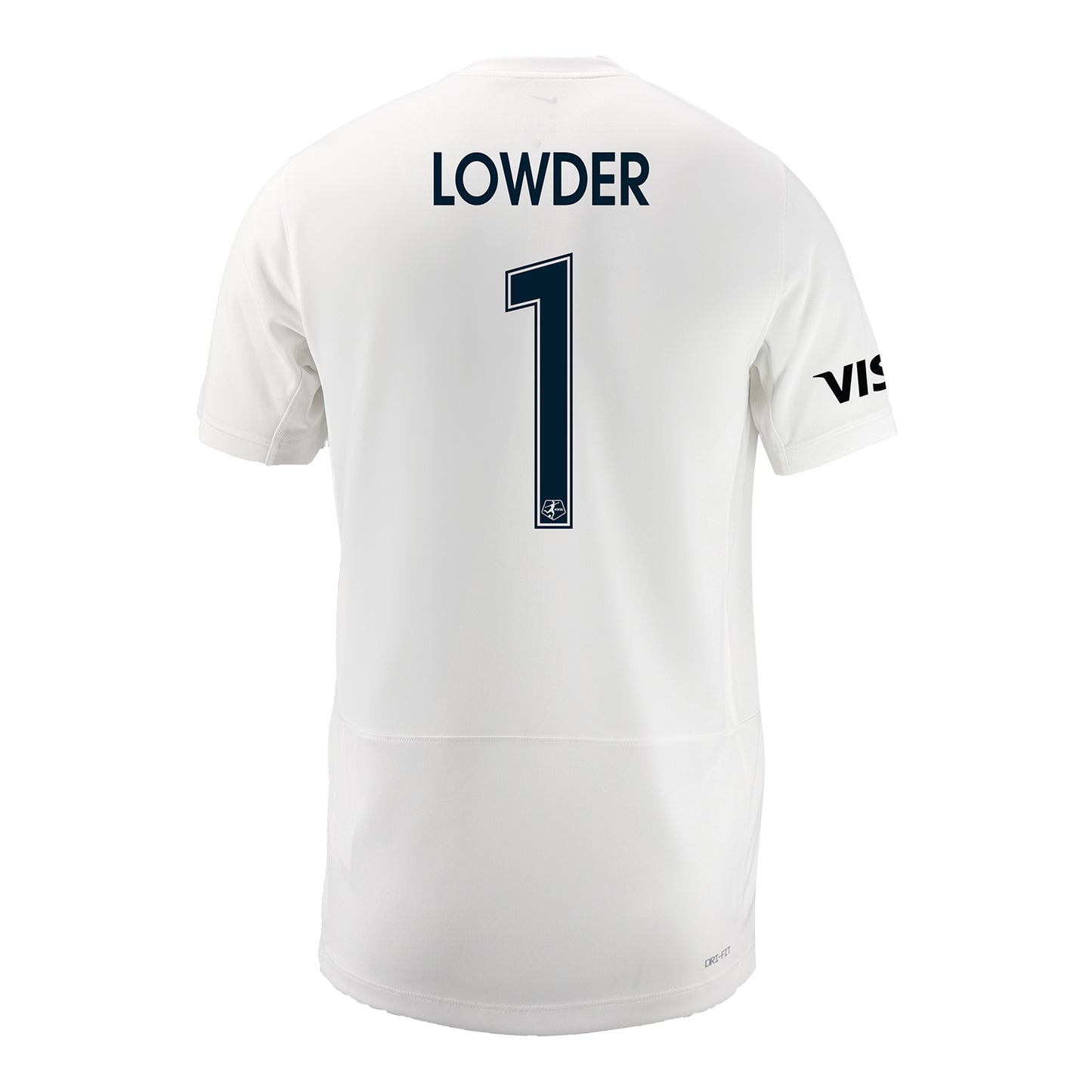 Youth Bay FC Melissa Lowder Primary Jersey - Back View