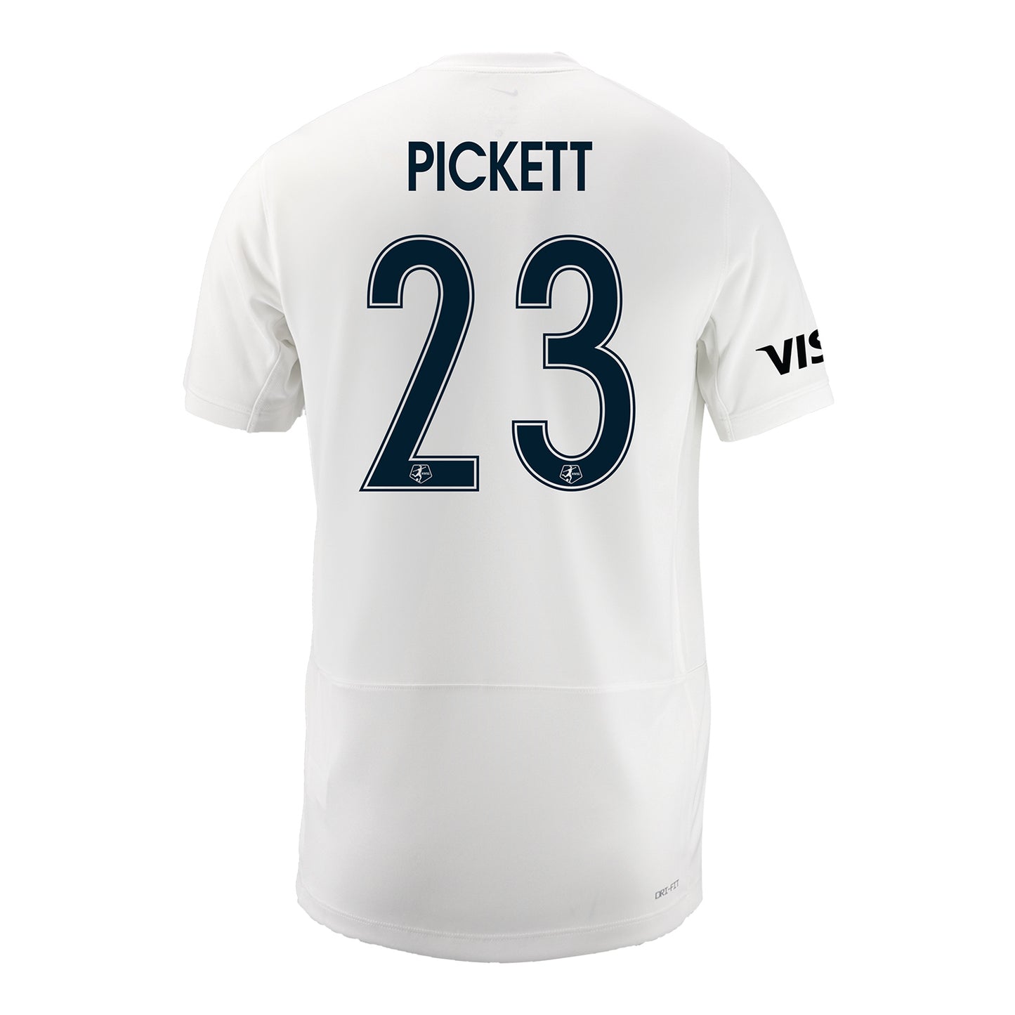 Youth Bay FC Kiki Pickett Primary Jersey - Back View