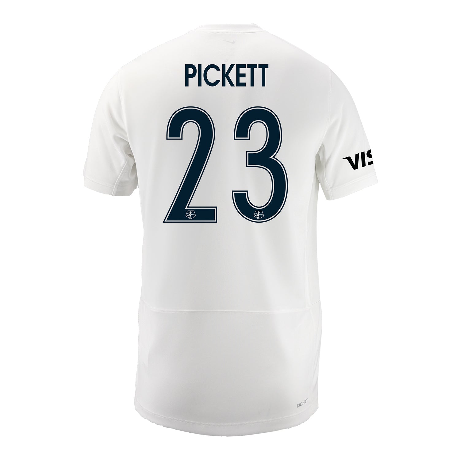Youth Bay FC Kiki Pickett Primary Jersey - Back View