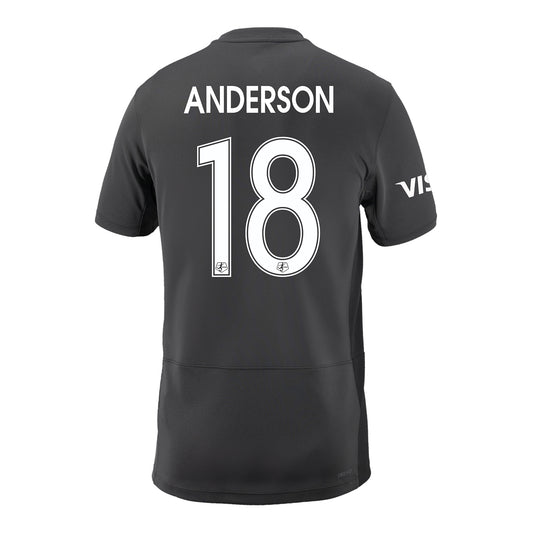 Youth Bay FC Joelle Anderson Secondary Jersey - Back View