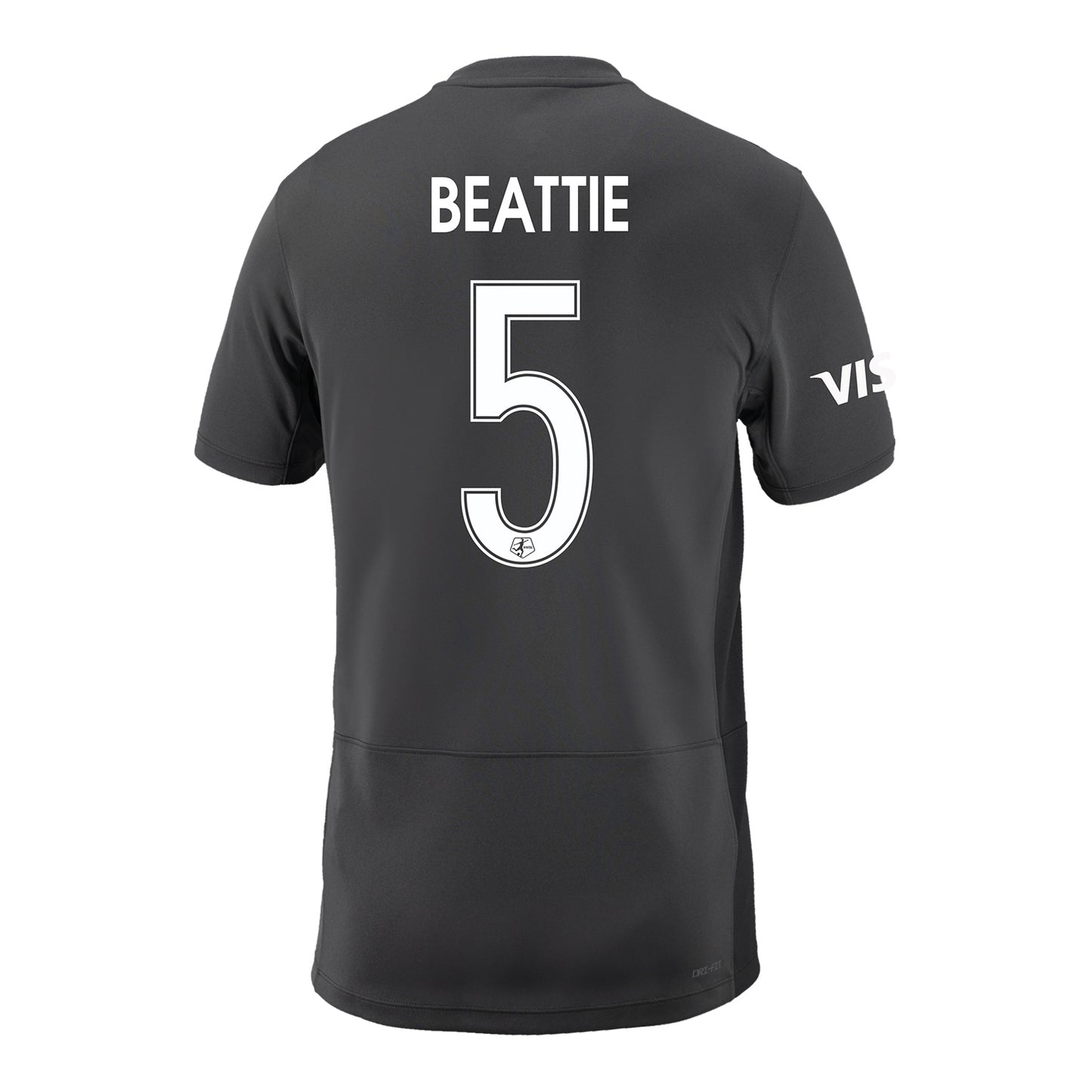 Youth Bay FC Jen Beattie Secondary Jersey - Back View