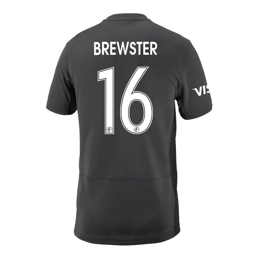 Youth Bay FC Jordan Brewster Secondary Jersey - Back View