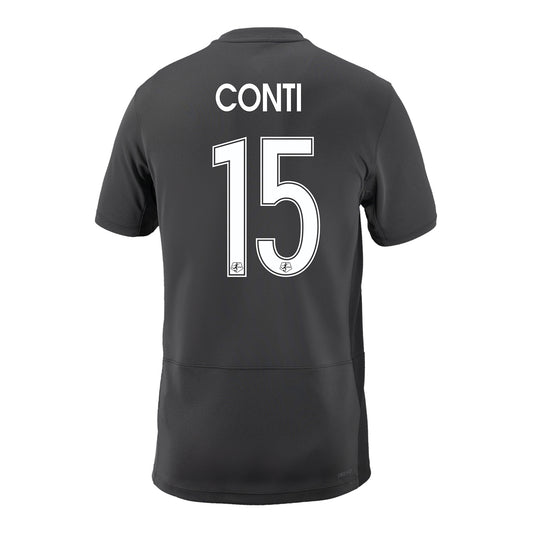 Youth Bay FC Caroline Conti Secondary Jersey - Back View