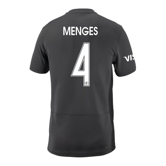 Youth Bay FC Emily Menges Secondary Jersey - Back View