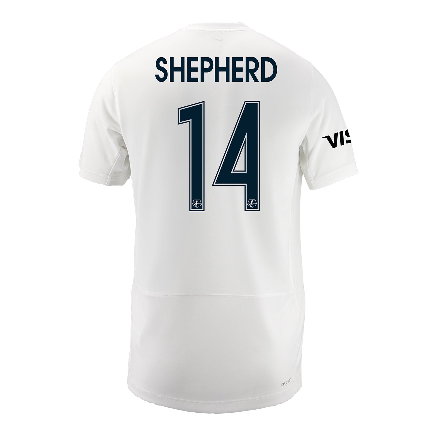 Youth Bay FC Jamie Shepherd Primary Jersey - Back View