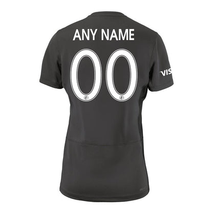Women's Bay FC Personalized Secondary Jersey - Back View