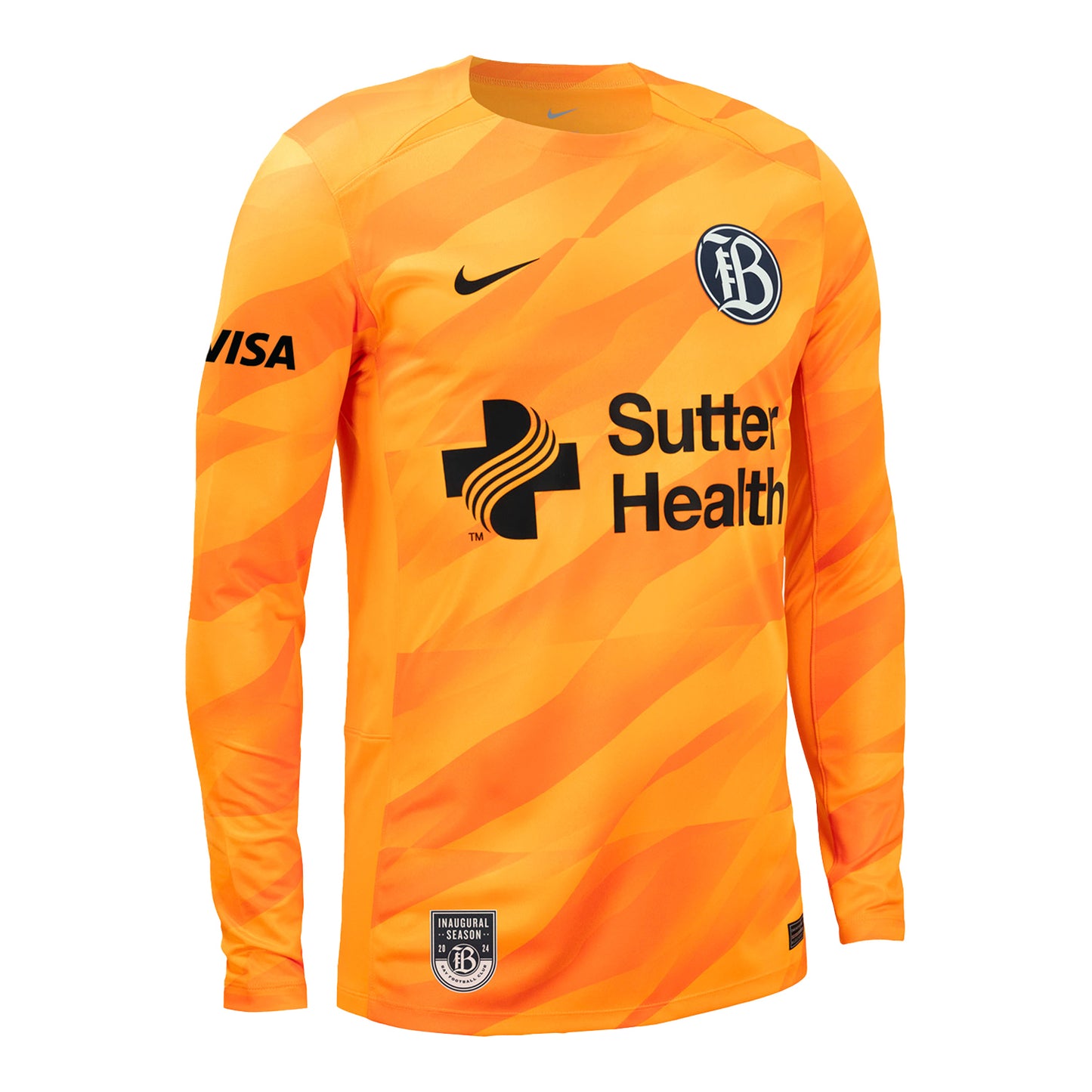 Unisex Nike Bay FC Replica Goalkeeper Jersey - Angled Right View