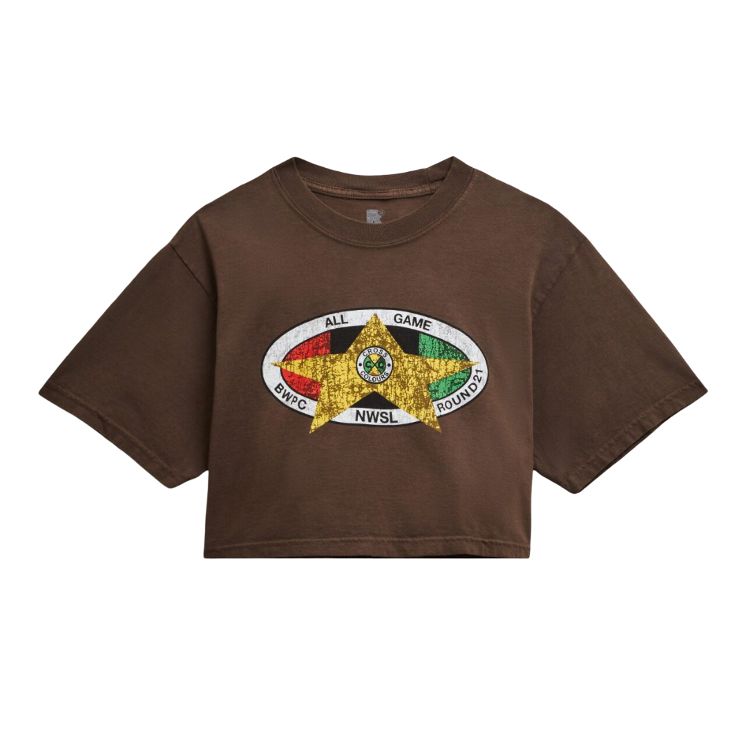 Women's Round 21 BWPC x NWSL Cropped All Game T-Shirt