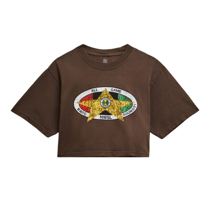 Women's Round 21 BWPC x NWSL Cropped All Game T-Shirt