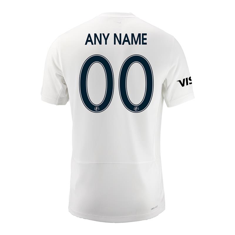 Unisex Bay FC Personalized Primary Jersey - Back View
