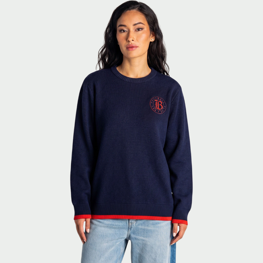 Unisex Bay FC Wild Collective Crew Neck Logo Sweater view 1