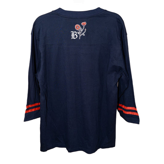 Bay FC 2025 Poppy Collection Women’s Navy Shirsey view 2